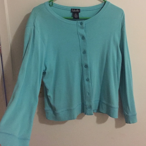 Dressy blue cardigan