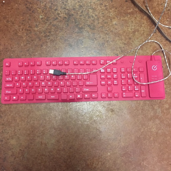 Rubber keyboard