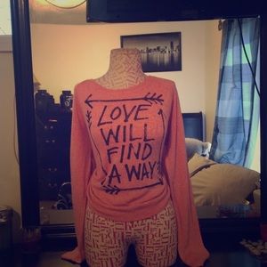 Love will find a way sweatshirt