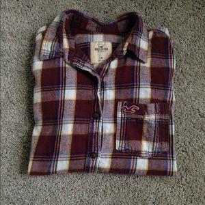 Hollister Plaid Flannel