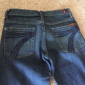Size 26 boot cut jeans. Seven For All Mankind