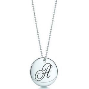 T & Co. Initial "A" Necklace