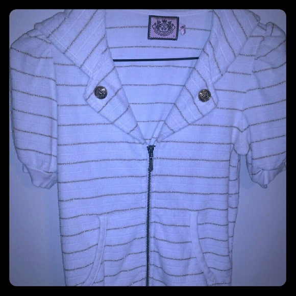 JUICY COUTURE HOODIE SAILOR ZIPUP