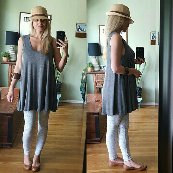 RESERVED Charcoal Tunic - Picture 2 of 3