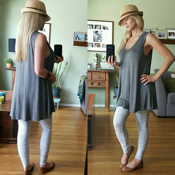 RESERVED Charcoal Tunic - Picture 3 of 3