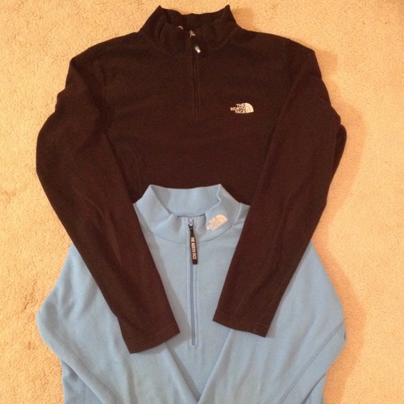 ✨SALE✨North Face Bundle✨ Med zip up long sleeves