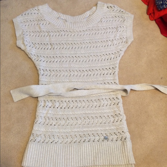 Guess knit cream tunic
