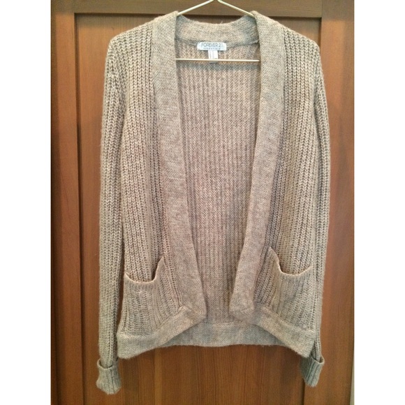 F21 knitted cardigan