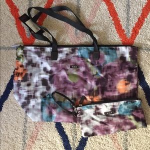 Tumi bag and wristlet