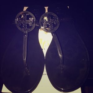 BNWOT TORY BURCH BLACK SANDALS ⚫️◼️