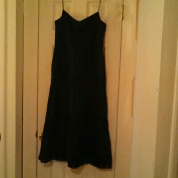 Reposh Ann Taylor Loft black sundress
