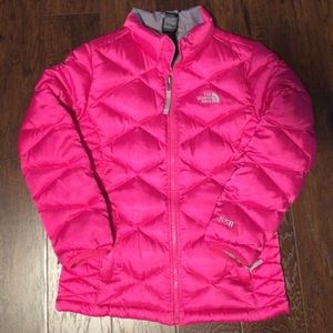 Pink North Face Winter Coat