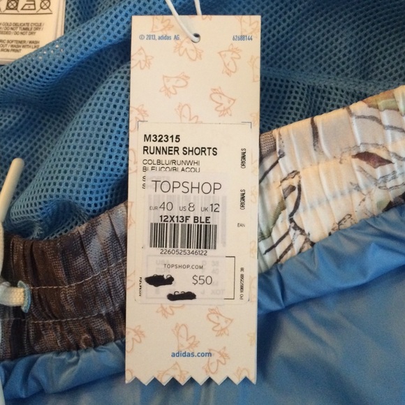 Adidas for TopShop shorts NWT - Picture 4 of 4