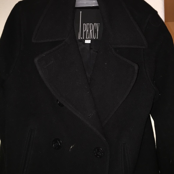 ❄️Heavy Black Button-Down Coat🌌 - Picture 2 of 4