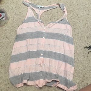 Pacsun racer back button up