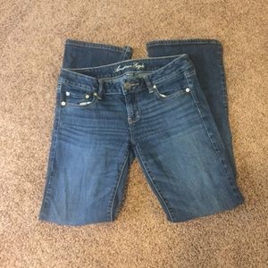 American Eagle size 8 Favorite Boyfriend dark wash