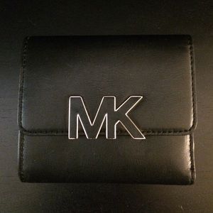 Michael Kors Black & Gold Wallet
