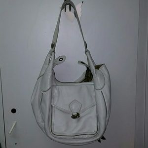 Authentic Marc Jacobs Off White Leather Hobo