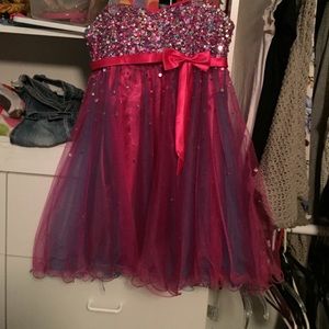 Pink sequin dress (runs small)