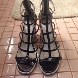 Jeffery Campbell strappy heels👀