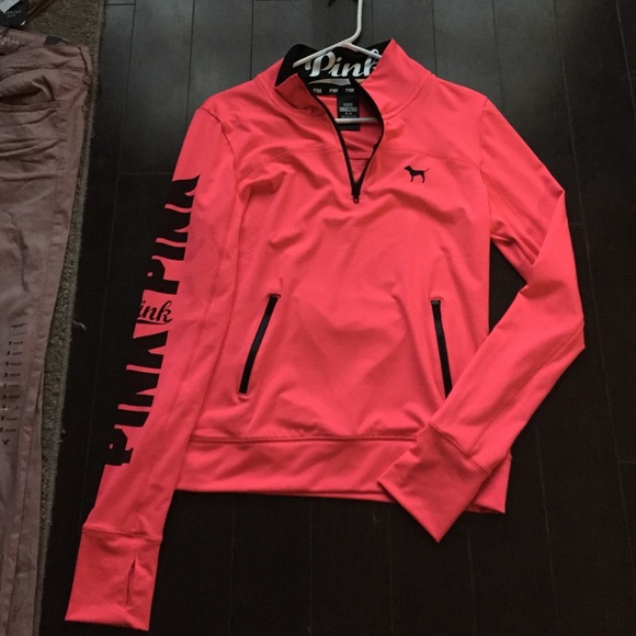 PINK ultimate half zip
