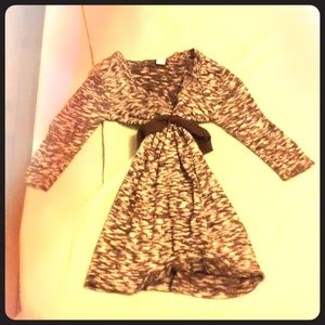 Long sleeve sweater dress