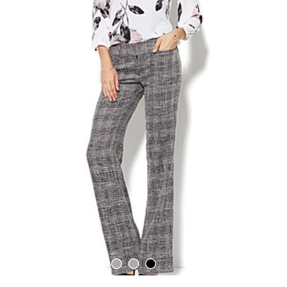 New NY&C bootcut pants.