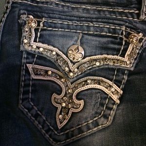 Size 24 Rock Revival. Worn.