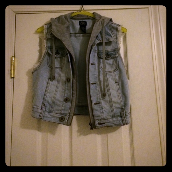 Women's Blue Jean Vest