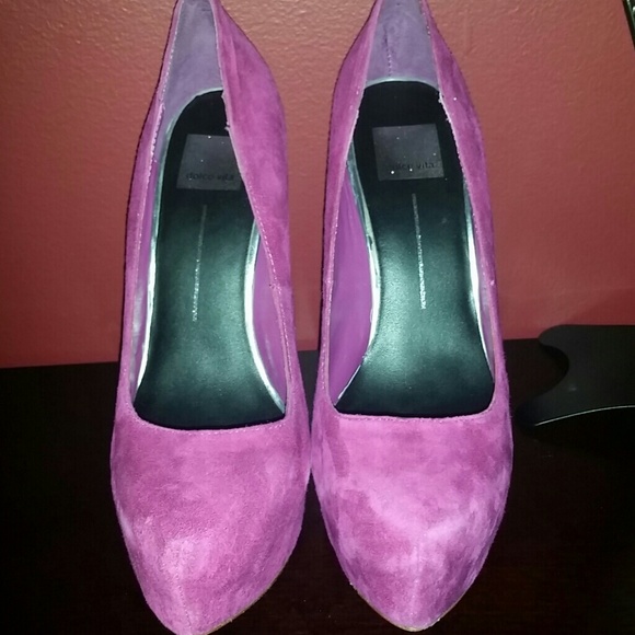 Dolce Vita Sexy Fuchsia Platform Pump. - Picture 2 of 4