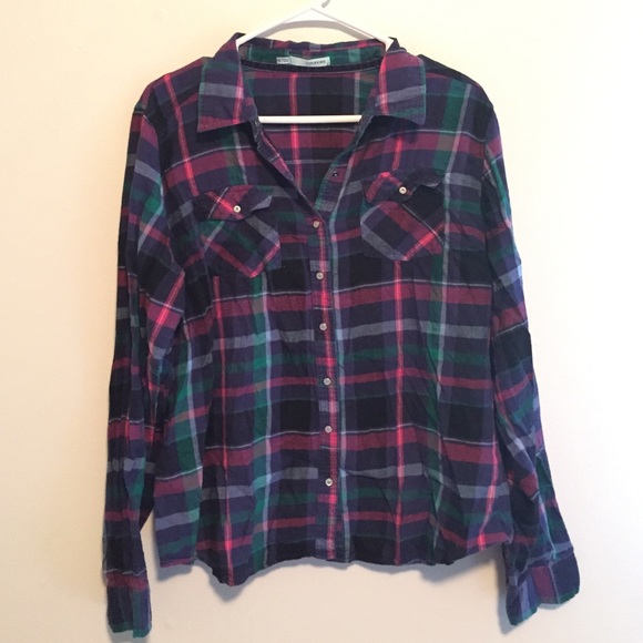Maurices Tops - Maurices plaid button up