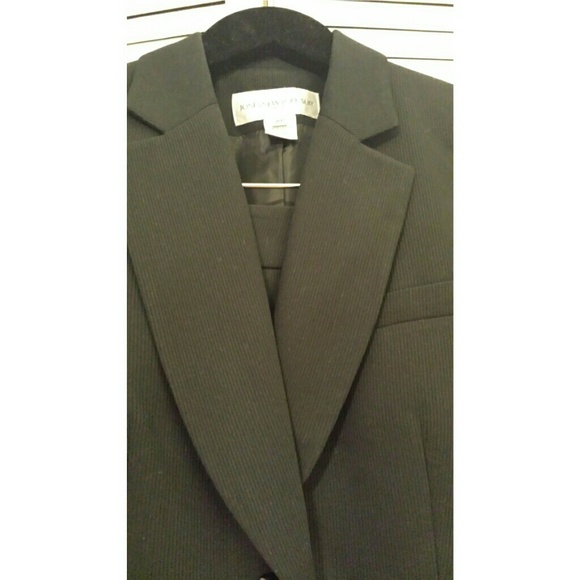 great black work suit