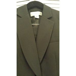 great black work suit