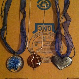 Bundle of glass necklaces