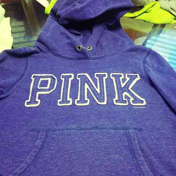 PINK Victoria's Secret Sweaters - Victoria secret PINK purple hoodie