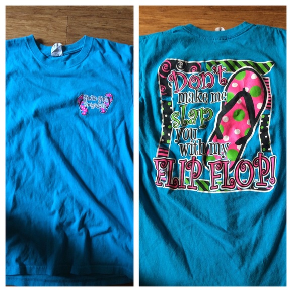 Girlie Girl Original Flip Flop Shirt