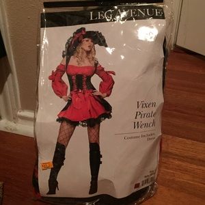 Vixen Pirate Wench costume hat included