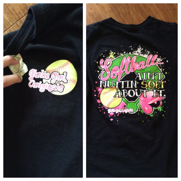 Girlie Girl Original softball shirt