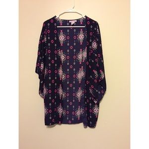 Tribal Printed Kimono