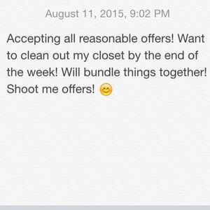 ACCEPTING ALL REASONABLE OFFERS! ❗️
