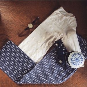 J Crew polka dot pants
