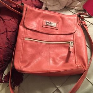 Peach Kim Rogers purse