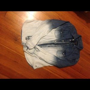 American Eagle denim shirt