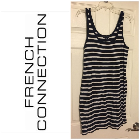 French Connection Dresses & Skirts - French Connection Striped Tank Dress