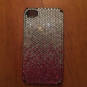Ombré REAL CRYSTAL IPhone case