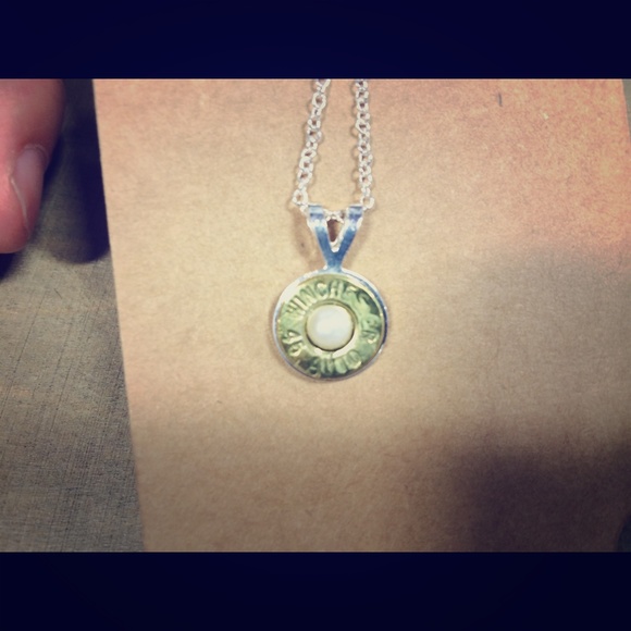 Handmade Winchester 45 Automatic Bullet Jewelry