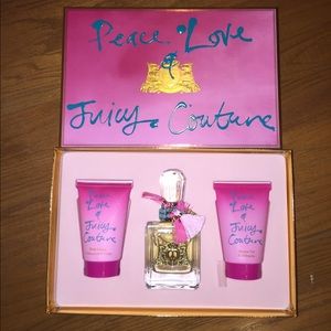 Perfume, shower gel, body créme