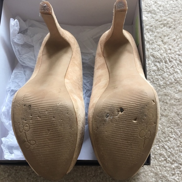 Suede Jessica Simpson heel - Picture 4 of 4