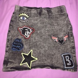 H&M Denim Pencil Skirt