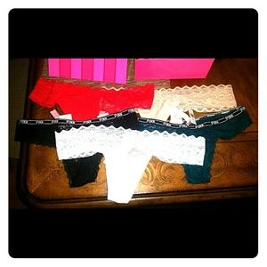 NEW WITH TAGS VICTORIA SECRET THONGS SZ SMALL